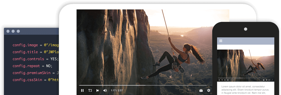 Ios And Android Sdks - Base Jumping (1200x409), Png Download