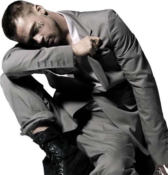 Brad Pitt - Brad Pitt Psd (555x580), Png Download