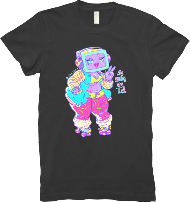 As Seen On Tv Tee From Gunkiss - T-shirt (642x681), Png Download