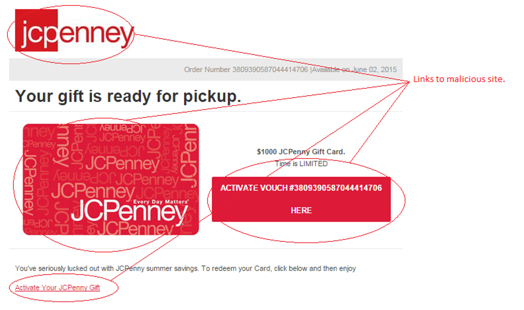 Fake Jcpenney Gift Cards Circulating - New Jcpenney (1200x900), Png Download