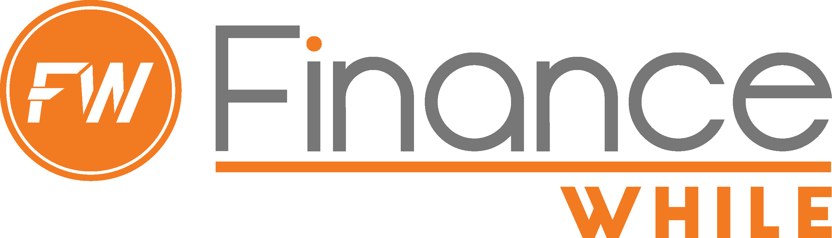 Financewhile - Graphic Design (2701x775), Png Download