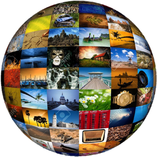 Wanderlust Globetrotter - Circle (558x552), Png Download