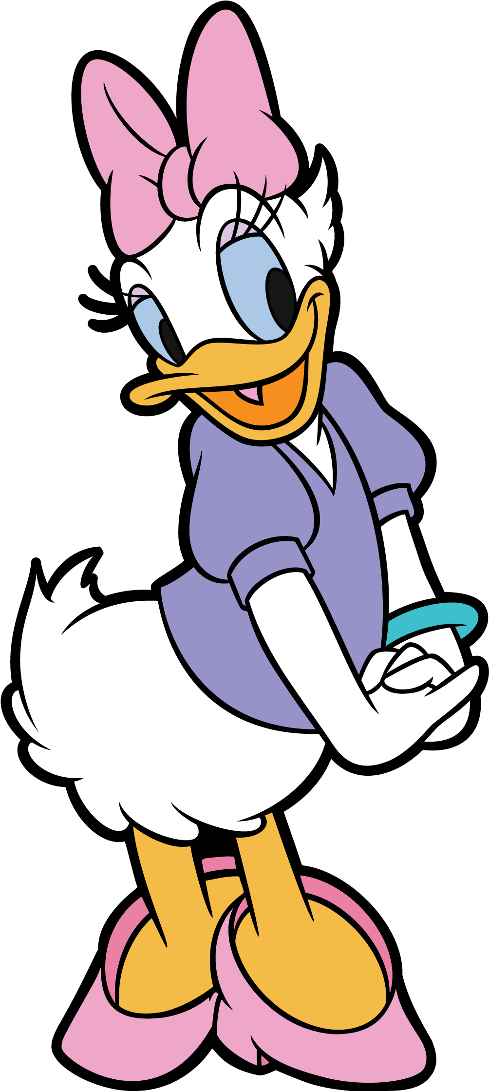 Daisy Duck (2000x3500), Png Download