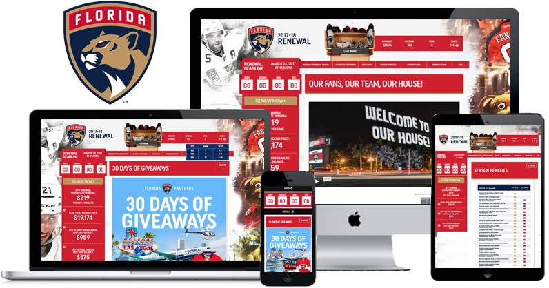 Season Ticket Renewal Site - Online Advertising (800x430), Png Download