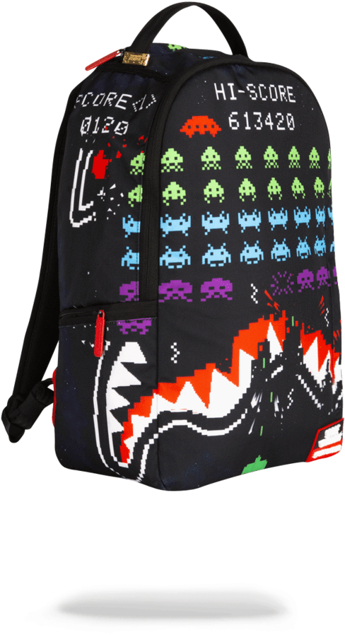 Space Invaders - Sprayground Space Invaders (802x1023), Png Download