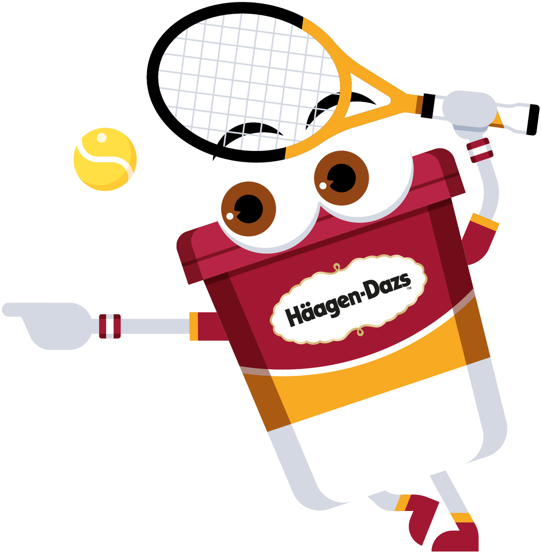 General Mills On Twitter - Haagen Dazs Emoji (1200x1200), Png Download