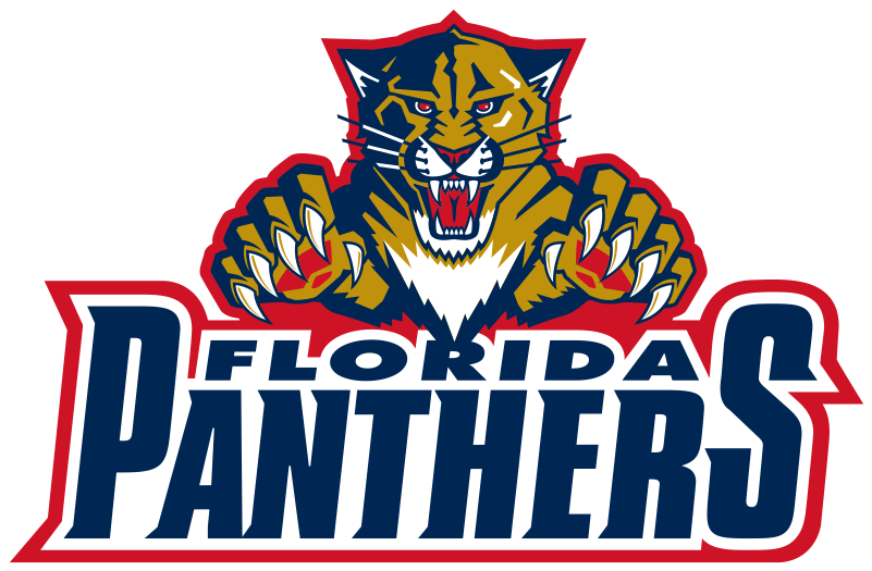 "команды Национальной Хоккейной Лиги " Collection Of - Florida Panthers Nhl Logo (801x525), Png Download