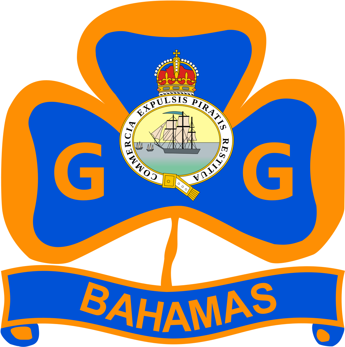 The Bahamas Girl Guides Association - Bahamas Girl Guides Uniform (1200x1192), Png Download