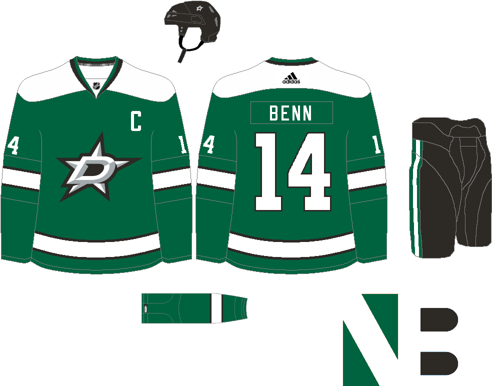 Hs6mb7 - Dallas Stars (1025x793), Png Download
