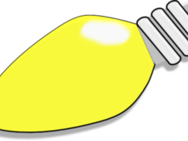 Light Bulb Clipart Holiday (640x480), Png Download
