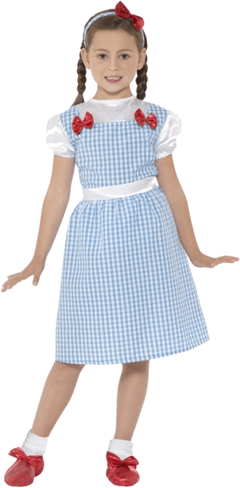 Country Girl Costume - Dorothy Costume Girl (600x951), Png Download