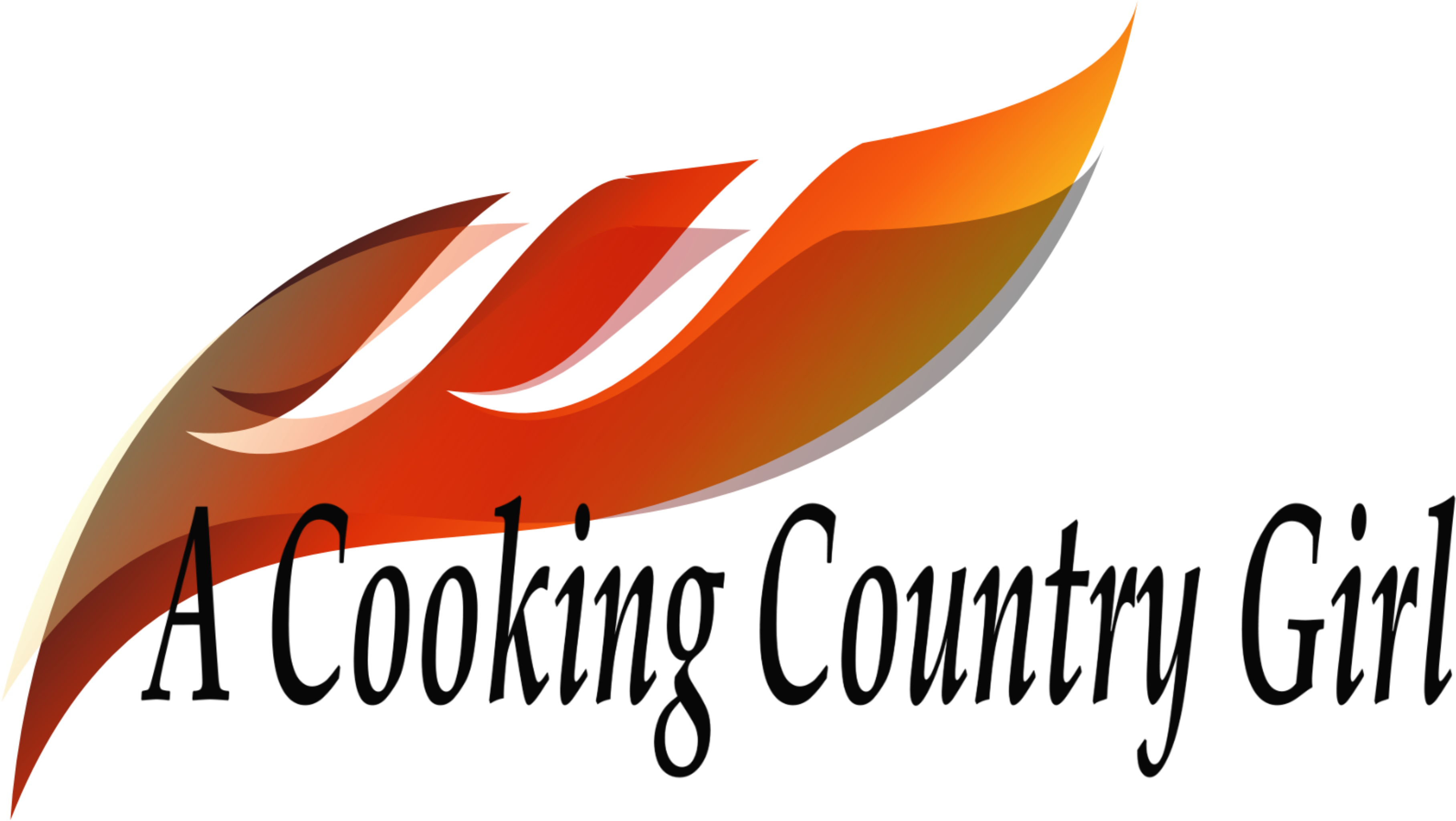 A Cooking Country Girl - Graphic Design (3884x2309), Png Download