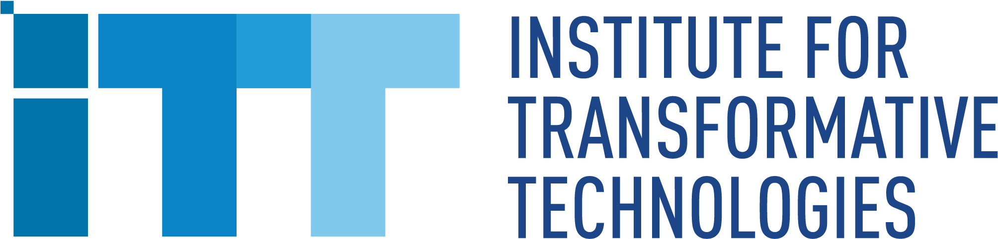 Institute For Transformative Technologies - Electric Blue (2055x632), Png Download
