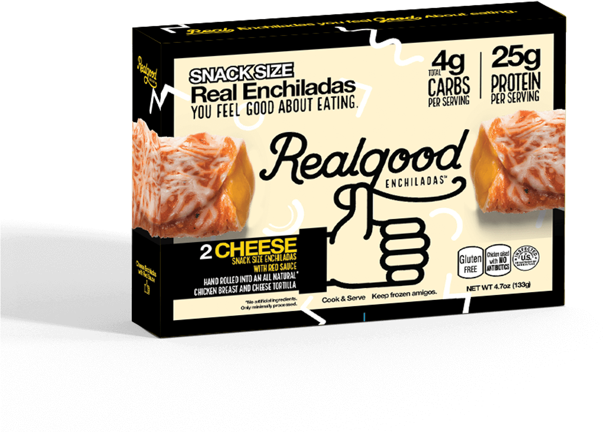 Nutritional Info - Real Good Foods Enchiladas Nutrition (1403x1140), Png Download
