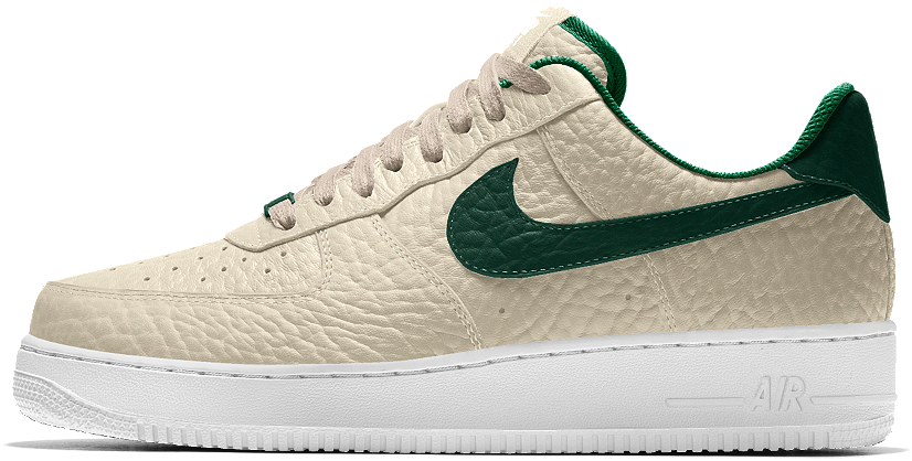 Nike Air Force 1 Low Premium Id Men's Shoe Size - Milwaukee Bucks Air Force 1 (1000x1000), Png Download
