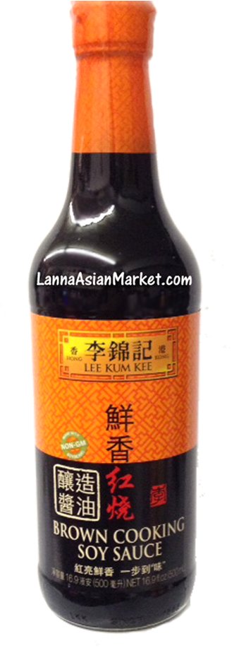 Lee Kum Kee Brown Cooking Soy Sauce (350x933), Png Download