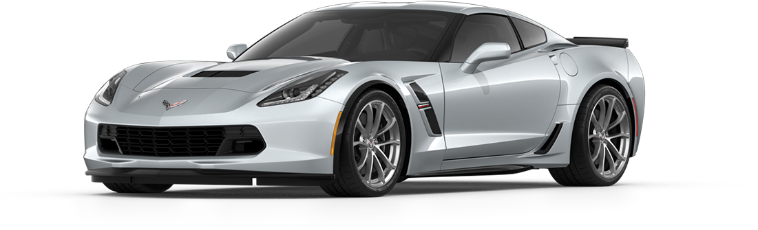 Corvette - 2018 Grand Sport Corvette Silver (1150x646), Png Download