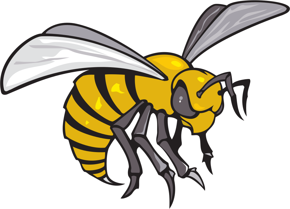Alabama State Hornets Logo - Alabama State University Hornet (986x709), Png Download