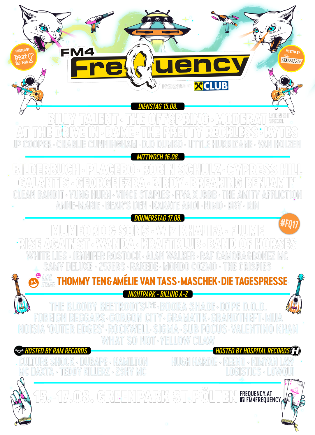 Lineup Desktop V2 - Fm4 Frequency Festival (1080x1508), Png Download