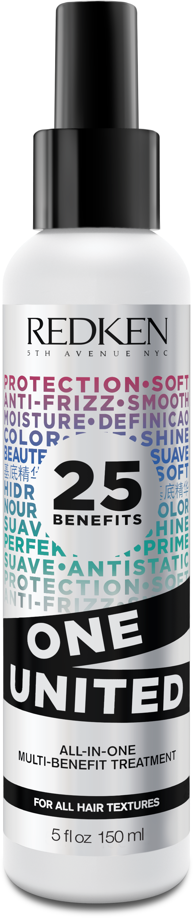 Redken 5th Avenue Nyc - Redken 25 Benefits One United All In One Treatment (630x2992), Png Download
