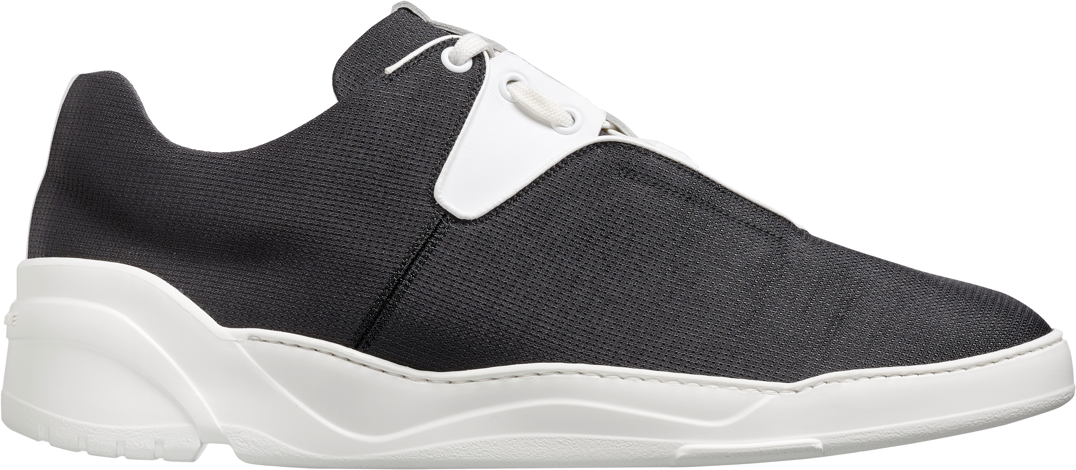 Dior Homme Sneakers B17-crash Magazine - Dior Homme Sneakers Black White (3685x1701), Png Download
