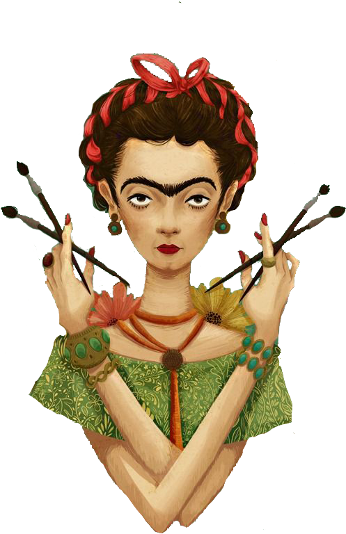 A Woman Who Stole Our Hearts With Her Courage And Her - Frida Kahlo (600x849), Png Download