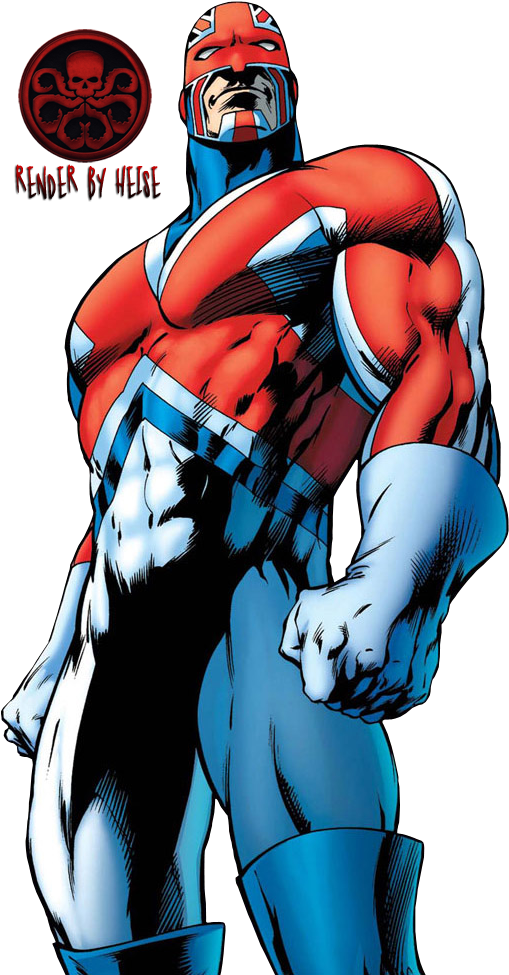 Captain Britain X Psylocke - Most Popular Marvel Characters 2018 (532x990), Png Download