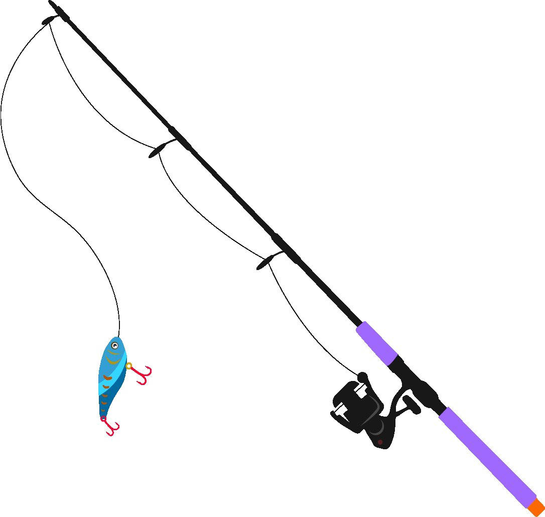 Fishing Pole Png Background Image - Fishing Transparent Background .png (1086x1030), Png Download