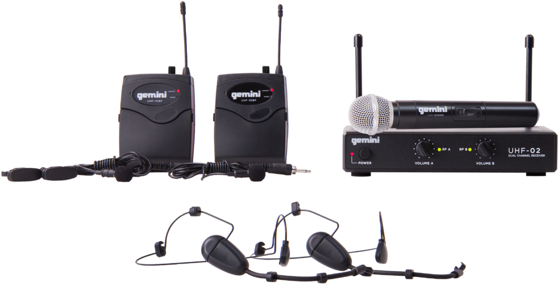Wireless Microphone System - Wireless (1200x800), Png Download