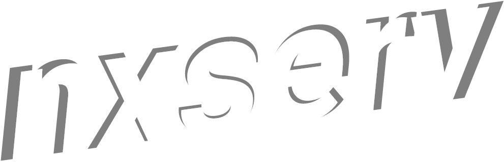 Nxserv Logo Сеть Игровых Серверов Garry's Mod - Black-and-white (1024x410), Png Download