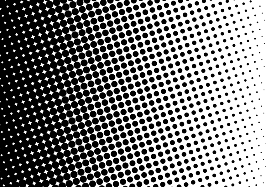 Transparent Halftone Texture (849x600), Png Download