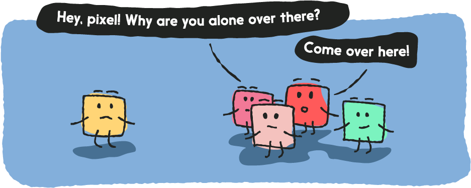 Pixel Is The Unit Of Measurement For Digital Images (1000x414), Png Download