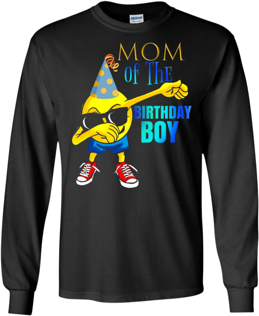 Dancing Dabbing Emoji Mom Of Birthday Boy Party Apparel - Pythagoras Einstein T Shirt (1024x1024), Png Download
