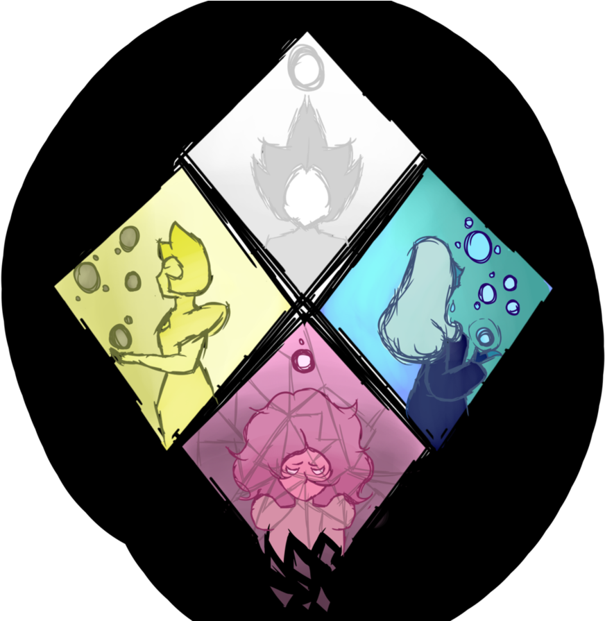 The Diamond Authority By Lunarcitrine Pink Diamond - Circle (894x894), Png Download