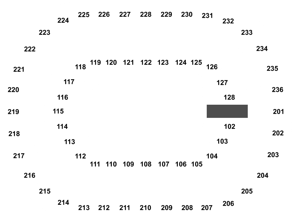 Patriot Center Seating Chart (1050x800), Png Download