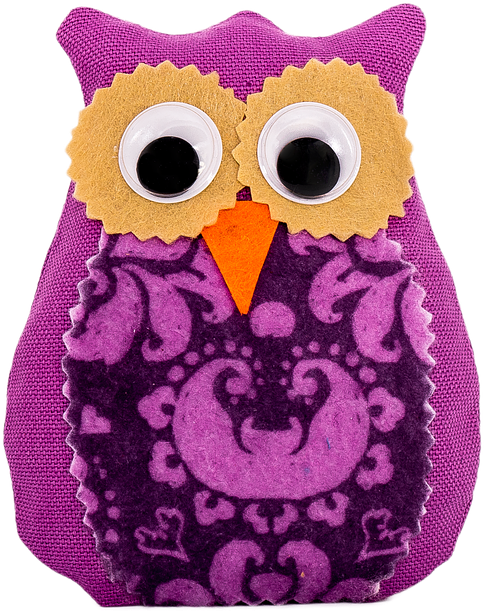 Lavender, Owl, Mov, Big Eyes - Playmat (822x720), Png Download