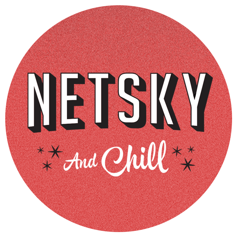 Netsky & Chill Sticker - Circle (1010x1010), Png Download