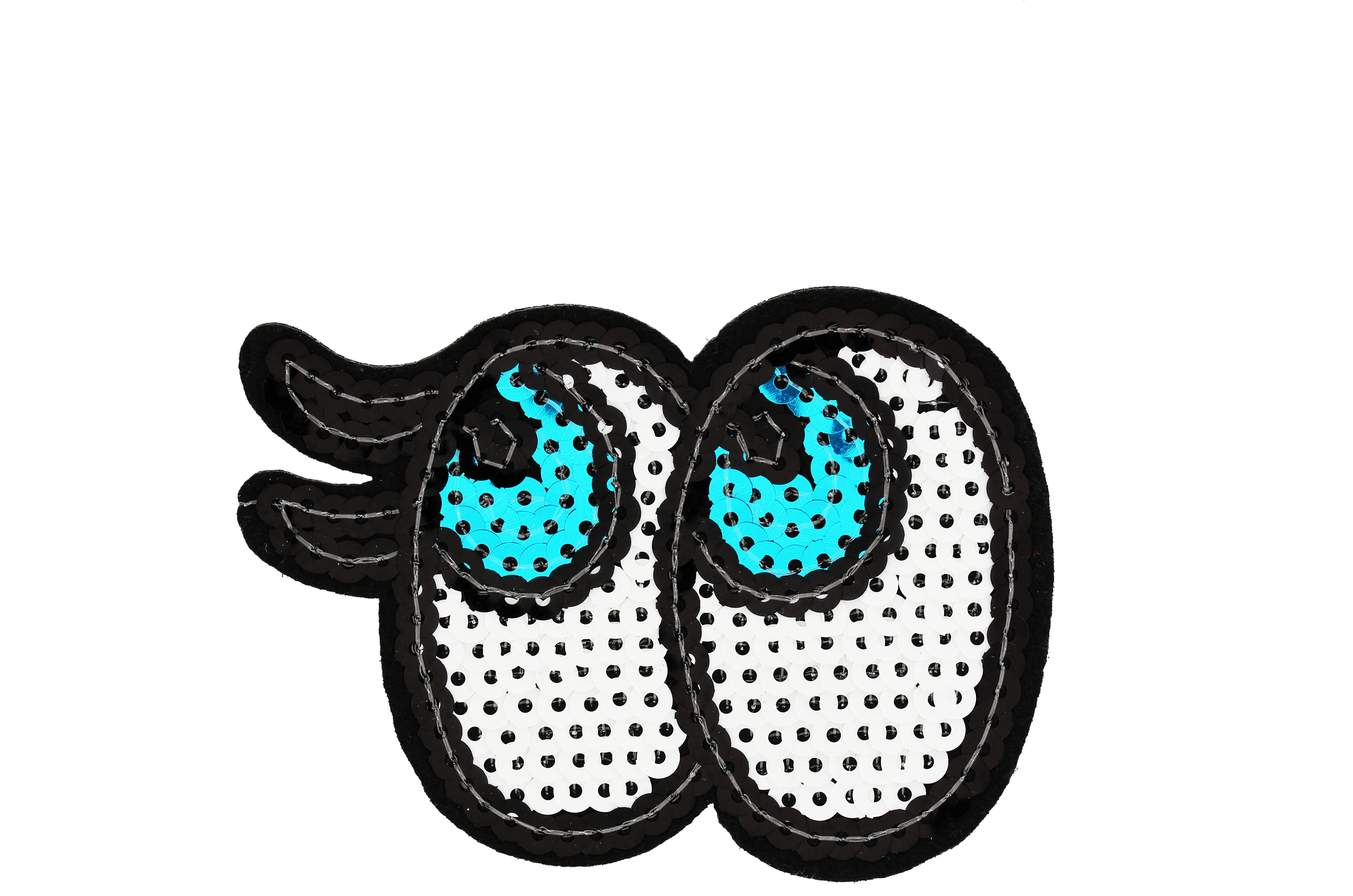 Sequins Big Eyes - Slip-on Shoe (2792x1850), Png Download