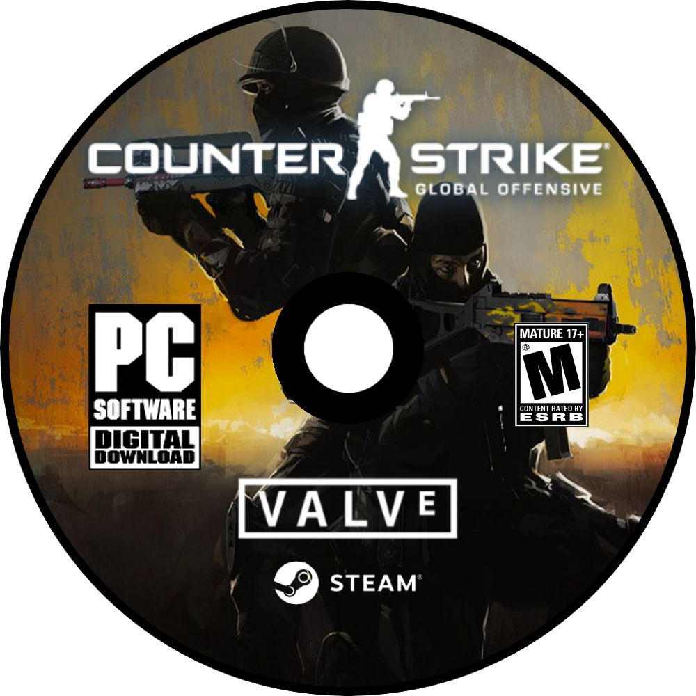 Global Offensive - Valve (1000x1000), Png Download