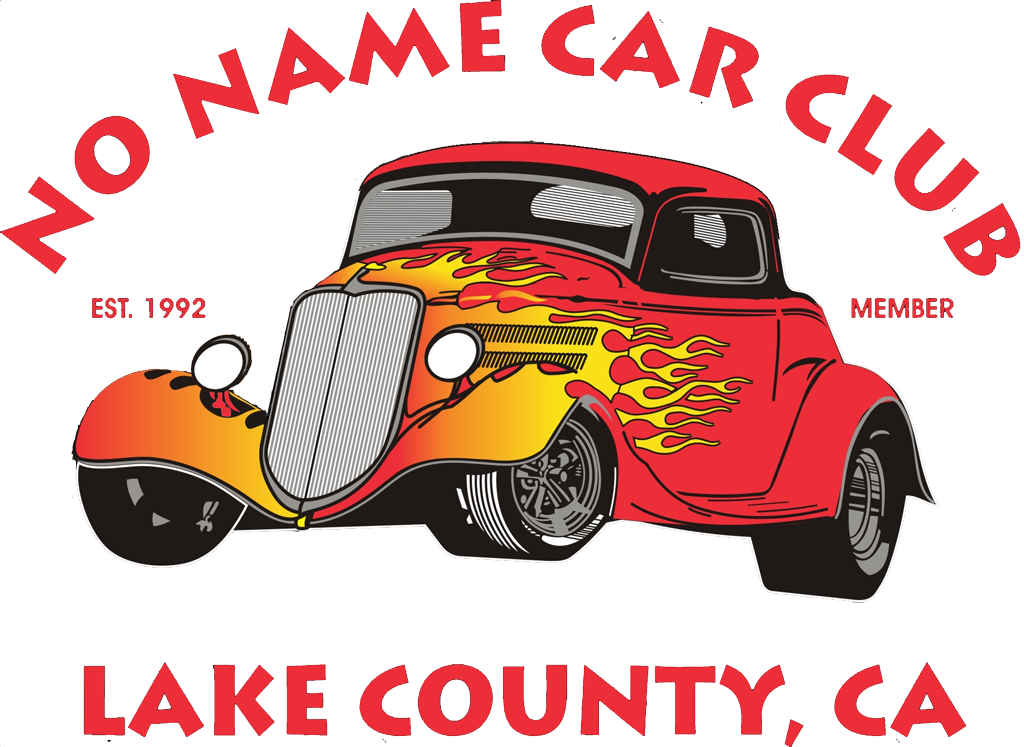 The No Name Car Club Of Lake County Curbside Car Show - Car Club Logo Png (1024x747), Png Download
