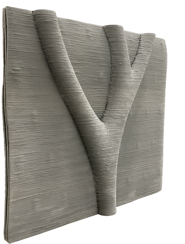 3d Printed Green Wall - Leather (749x850), Png Download