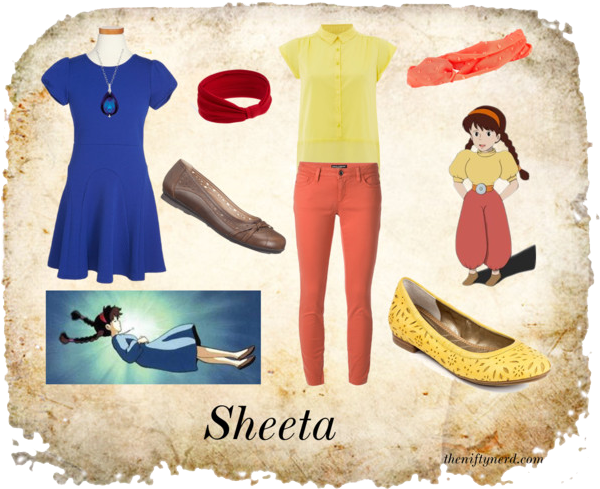 I Am Proud To Declare That Studio Ghibli's Boxset Collection - Sheeta Castle In The Sky Cosplay (600x600), Png Download
