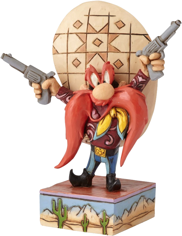 Jim Shore Looney Tunes Yosemite Sam Toyslife - Cowboy Disney (1005x945), Png Download