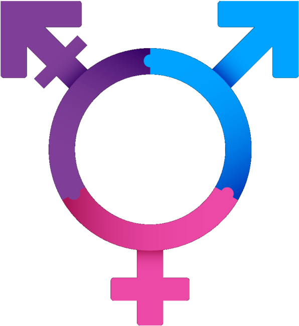 Transgender Breast Augmentation - Transgender Symbol (862x862), Png Download
