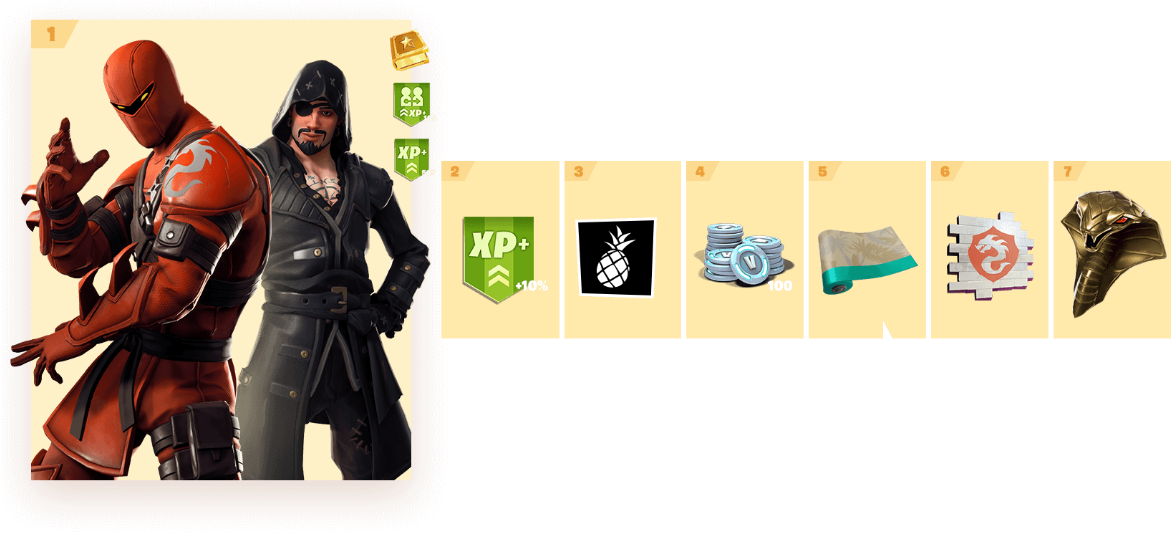 Battle Pass Season 8 (1200x543), Png Download