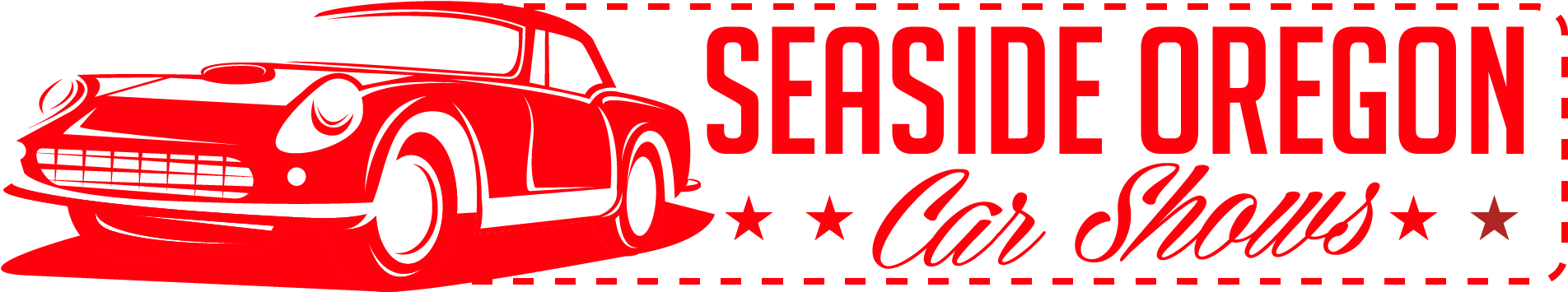 Seaside, Oregon Car Shows - Antique Car (2083x833), Png Download