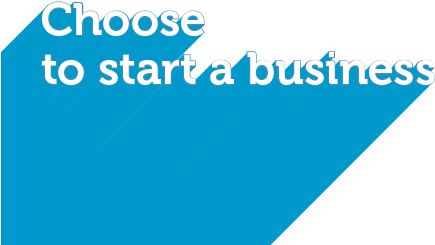 Choose To Start A Business - Electric Blue (960x350), Png Download