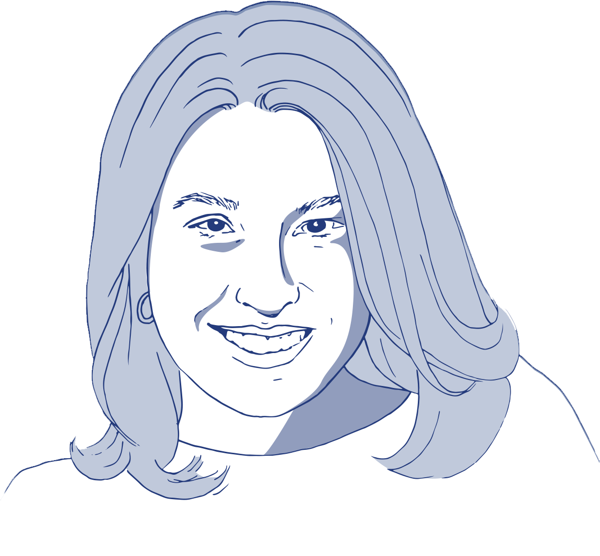 Sonia Farber - Illustration (1201x1194), Png Download