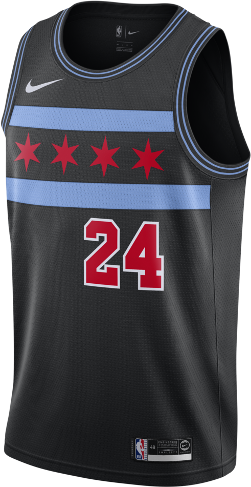 Chicago Bulls - Chicago City Edition Jersey (1000x1000), Png Download