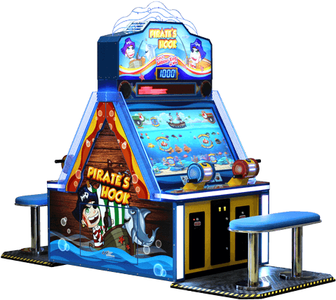 Pirate's Hook - 4 Player - Pirates Hook Arcade Game (480x640), Png Download